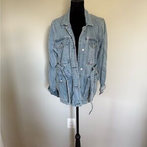Abercrombie & Fitch Light Blue Jean Jacket